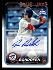 Jace Bohrofen 2024 Topps Pro Debut #PD-143 Autographs