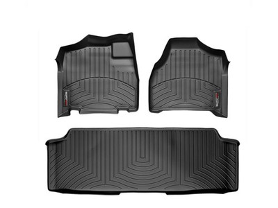 WeatherTech FloorLiner for 2005-2007 Chrysler Town & Country Van - Black