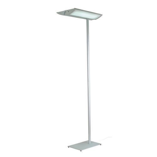 Lampadaire design gris métal Forum Aluminor 145cm pour salon