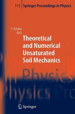 Theoretische und numerische ungesättigte Bodenmechaniker - 9783642089299