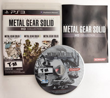 Metal Gear Solid HD Collection (Sony PlayStation 3 PS3 2011) COMPLETE CIB Tested