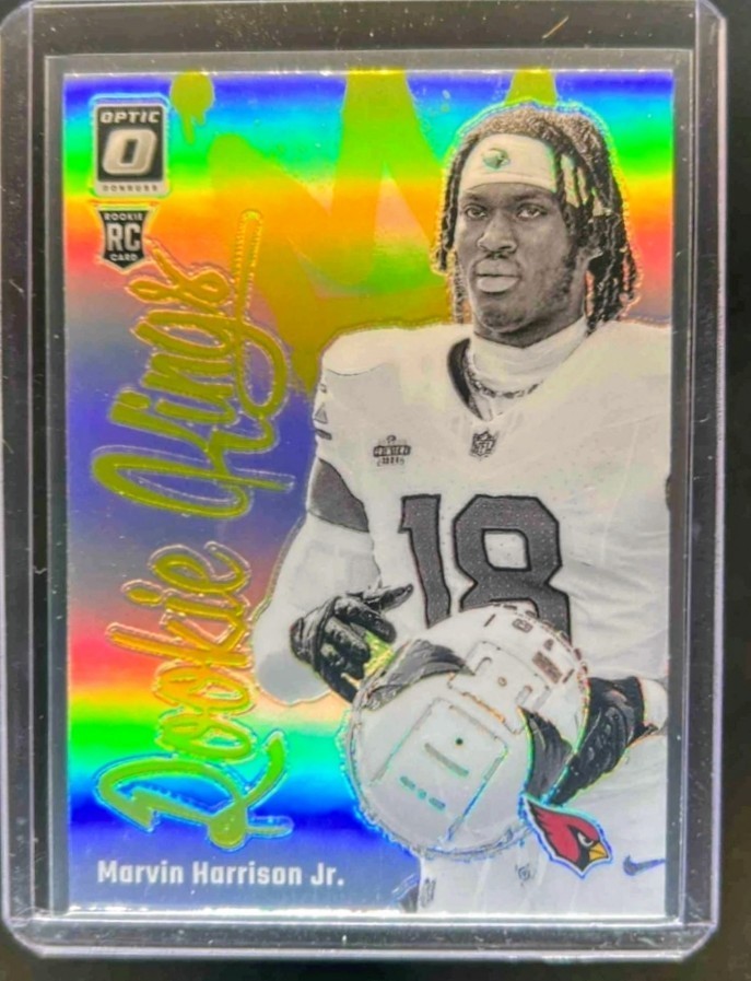 2024 Donruss Optic Marvin Harrison Jr. Rookie Kings RC #4 Cardinals! OSU! RARE!