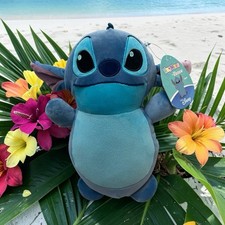 NWT Squishmallows Hug Mees 10" STITCH Disney Soft Plush Jazwares Kellytoy 2024