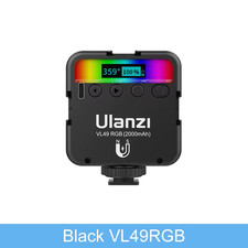 VL49 RGB Mini LED Video Light 2000Mah 2500K-9000K Portable Photography Lights Vl