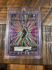 2023-24 Panini - Great X-Pectations Victor Wembanyama #10 Holo Purple /99 (RC)
