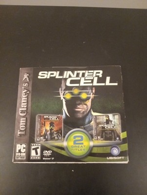 Tom Clancy's Splinter Cell/Splinter Cell Pandora Tomorrow (New/Sealed) **RARE**