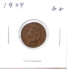 1904 US Indian Head Cent  G Good Free Shipping