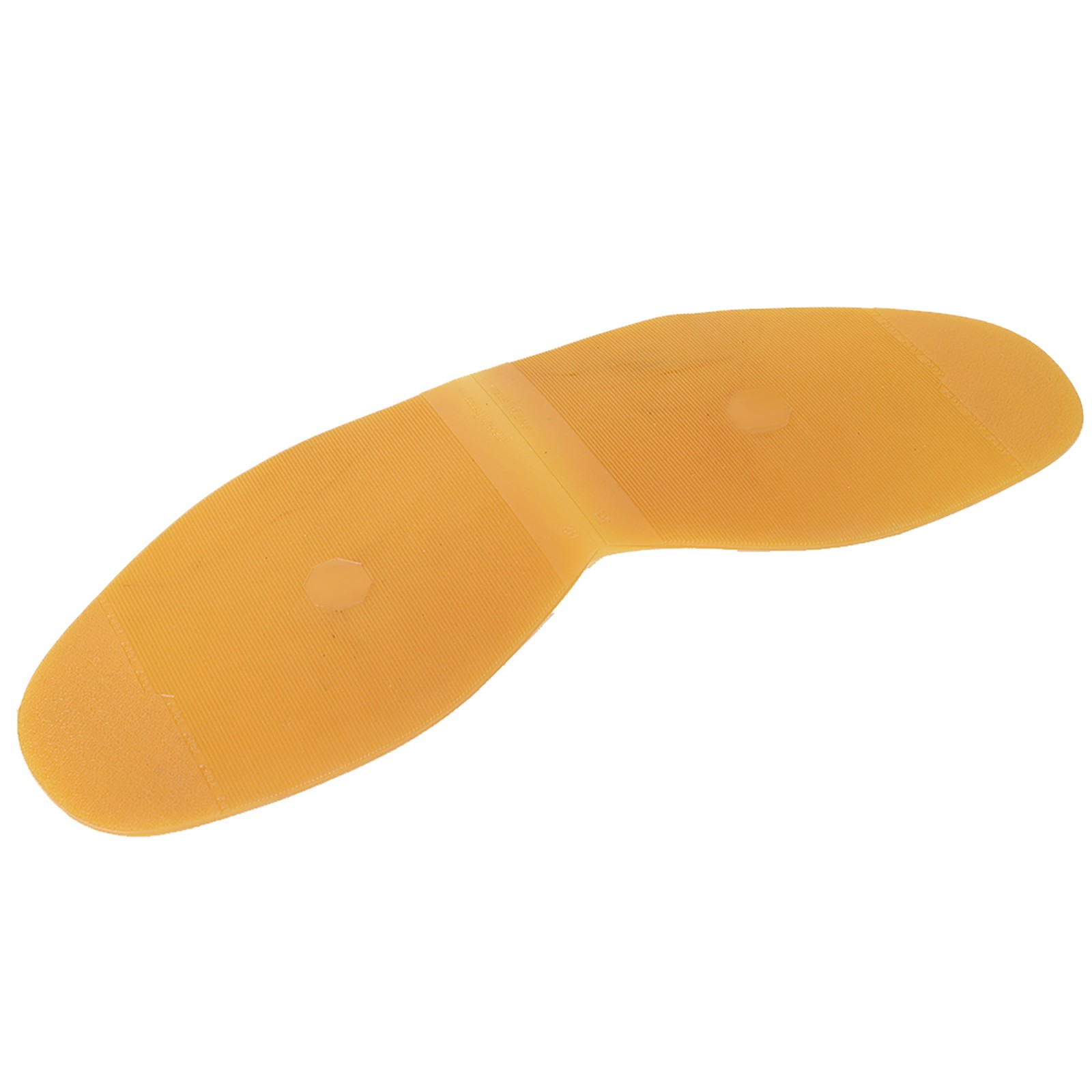 Leather Shoes Wearproof Outsoles Shoes Repair Half Sole (Yellow Forefoot) New.