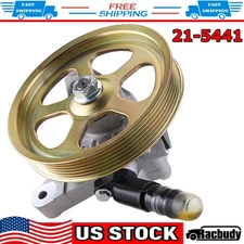 Power Steering Pump w/ Pulley For 2004-2008 Acura TL 3.2L 3.5L Honda Pilot 3.5L