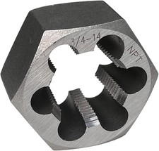 Npt Pipe Die Hex Die Carbon Steel Rethreading Die 3/4-14