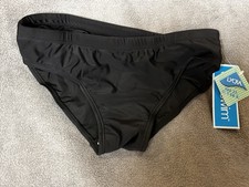New mens Club Swim speedo Race II swimming swim suit Brief 34 Black
