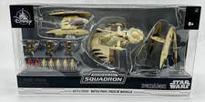 Star Wars Micro Galaxy Squadron Battle Droid Battle Pack Beige Playset Jazwares