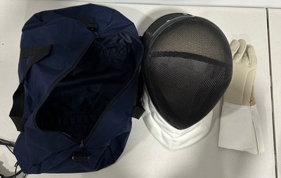 Absolute Fencing Gear Mask Size M AF Standard Fencing Helmet W/ S Glove & Bag