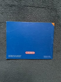 ₪PAS DE JEU₪ Notice Nintendo NES - FAH - Pac-Man