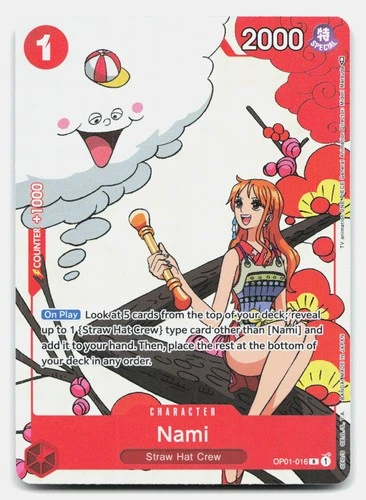 One Piece Nami Gift Collection 2023 OP01-016 One Piece Promotion Cards NM
