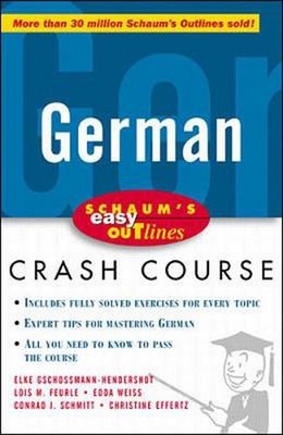 Schaum's Easy Outline of German by Louis M. Feurle (English) Paperback Book