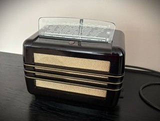 Philips Bakelit Röhrenradio Modell BD 294U von 1949 Topzustand funktioniert