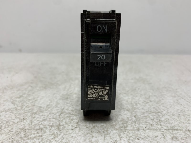 GE TQL120 Circuit Breaker 20A 120/240V 1-Pole