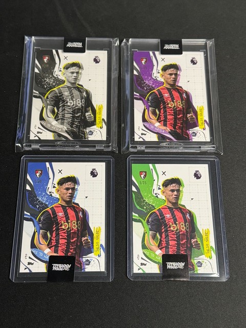 2025-26 Topps Total Football Julio Soler /10 Black + /25 /50 /75 Ones to Watch