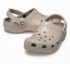 Crocs Unisex Classic Original - Brown Taupe/Size 5 Mens/ 7 Women' Ships Fast   