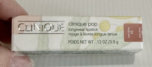 Rossetto Clinique ~ Clinique Pop Longwear ~ #31 BEIGE POP ~ raso 0,13 once ~ nuovo con scatola - Foto 5 di 8