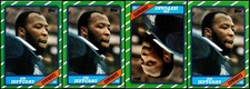 1986 Jim Jeffcoat (4) Card Lot - BRING HOME SOMETHING TRULY REMARKABLE!