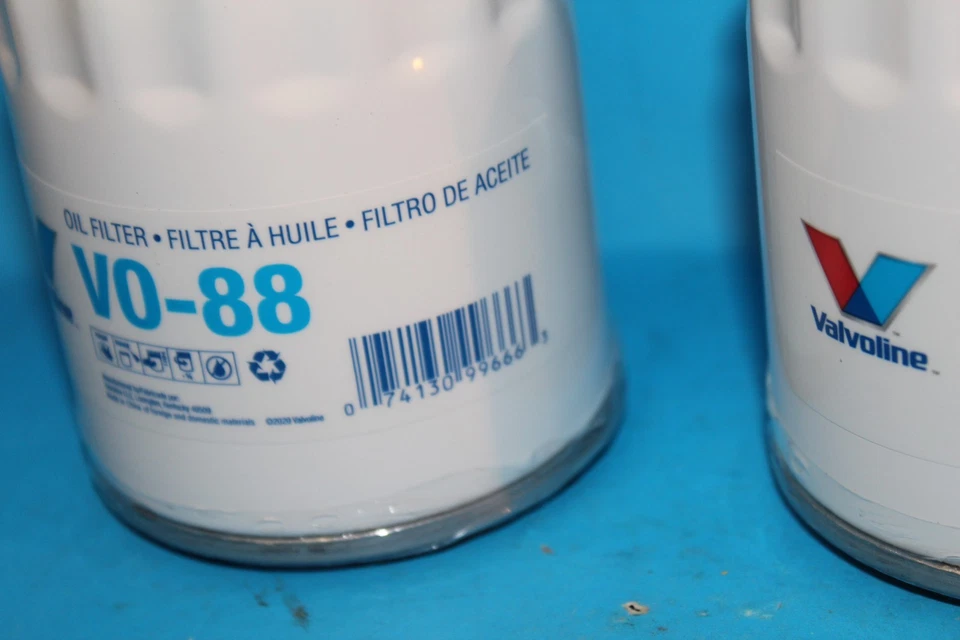 Lote 2 filtros de aceite giratorios Valvoline VO-88 Foto 3 de 4