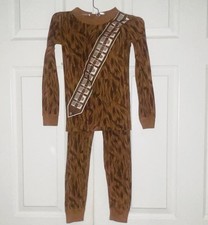 Hanna Andersson Star Wars Chewbacca 2PC Organic Cotton PJ Set sz 120 US 6-7