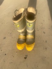 ARFF A.R.F.F. Aircraft Rescue Fire FireFighting Boots Men's Size 13