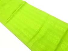 7326147: JAPANESE KIMONO JAPANESE NAGOYA OBI / CHIKUZEN HAKATA / SILK