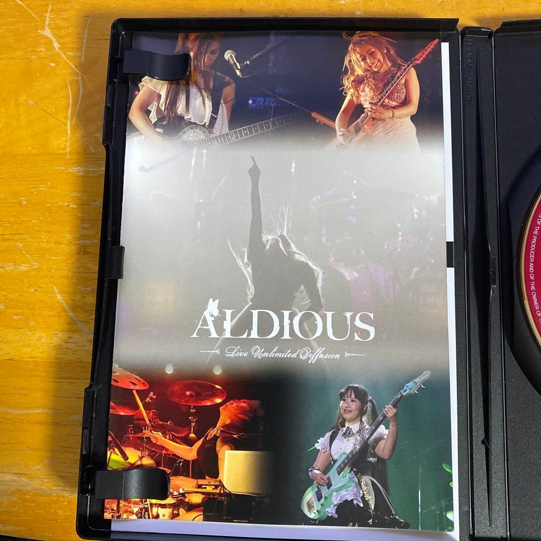 ALDIOUS Aldious Tour 2018 DVD 未開封 Aldious Live Unlimited Diffusion Dvd Aldi-15 4580413075674