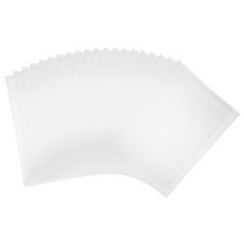 50 Pack Acid-Free Crystal Clear Sleeves 17.3x11.8 Inch Resealable Photo Sleeves