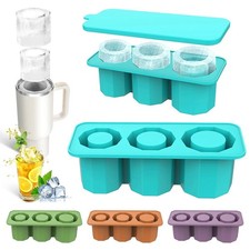 Ice Cube Tray for Stanley Silicone Ice Cube Maker 3 Hollow Water Cup Ice Lattice