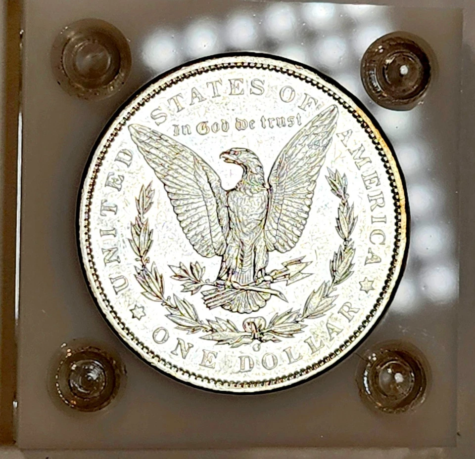 1897-O Key Date UNC Details Album Toned Strong PL Qualities Old Collection - Image 4 of 4