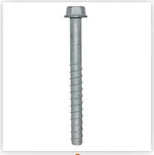 10 Pieces Simpson Strong-Tie Screw Anchor 3/4" x 8.5” Heavy-Duty Mech Galvanized