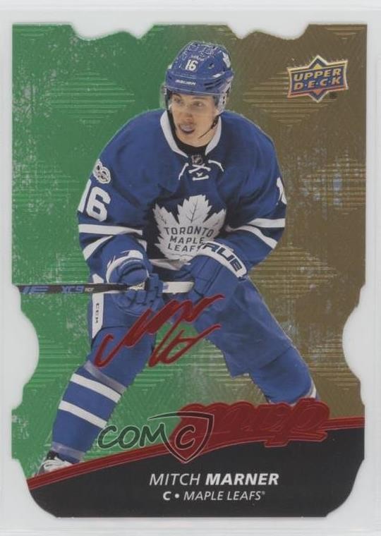 2017-18 Upper Deck MVP Colors and Contours Level 3 Gold Mitch Marner #55 1o3