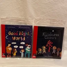 Chick-Fil-A Kids Meal Books - 2 - Kindness Grows & Good Night, World - Sealed