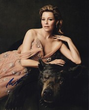 ELIZABETH BANKS signed autograph 20x25cm COCAINE BEAR in person autograph COA