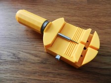 Stiftausdrücker Uhren Armbandkürzer Glieder Entferner Uhrmacherwerkzeug orange
