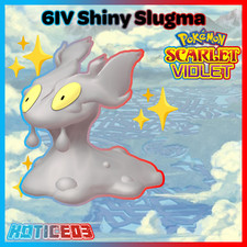 ✨Shiny Slugma  6IV✨ Pokemon Scarlet & Violet  🚀Fast🚀 Teal Mask DLC