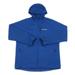 adidas Soft Shell Mens Walking Jacket Blue