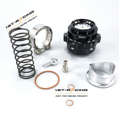Universal FIT Tial Q BOV50 50mm Blow off Valve BOV 35PSI SPRING Q50 BLACK - Foto 9 di 10
