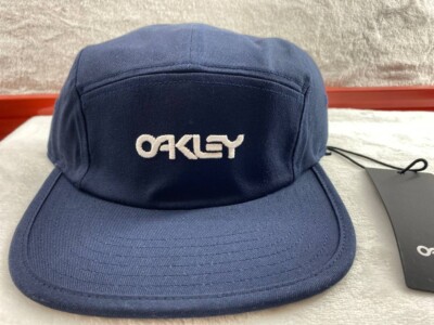 NWT - OAKLEY 5 Panel Cotton Adjustable Hat Cap Fathom | eBay