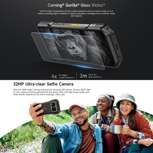 Ulefone Armor 27T Pro 5G – Termografia, 12+256GB, Notturna, 10600mAh, NFC - Foto 9 di 18