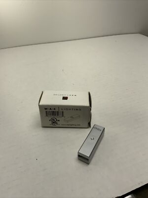 WAC LIGHTING LM-IDEC-PT 2'' Length Dead End I-Connector for Solorail Systems
