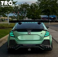 RGB LED Tail Lights for 2016-2021 Honda Civic Hatchback Type R FK7 FK8 Smoked