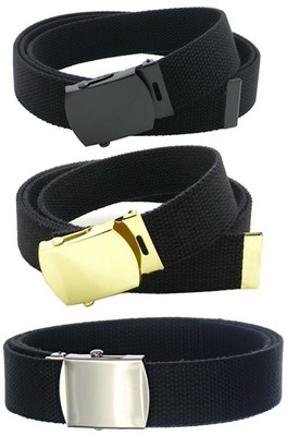 canvas belt buckles