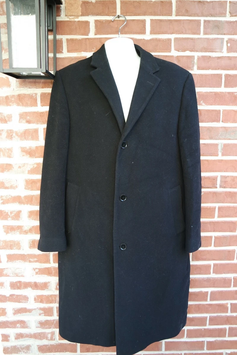 Arriba 61+ imagem calvin klein men's cashmere blend wool coat