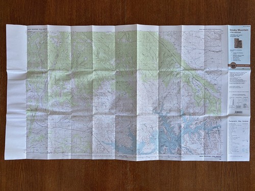 USGS Topographische Karte Smoky Mountain Utah-Arizona 1985 - Bild 3 von 3