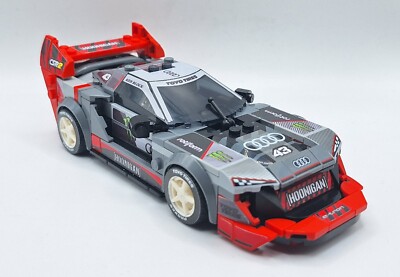 Ken Block Hoonitron Custom Stickers LEGO Speed Champions 76921